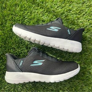 Skechers, Go Walk, Free Swift, Black, Slip On, Tennis Shoes | Women’s 7